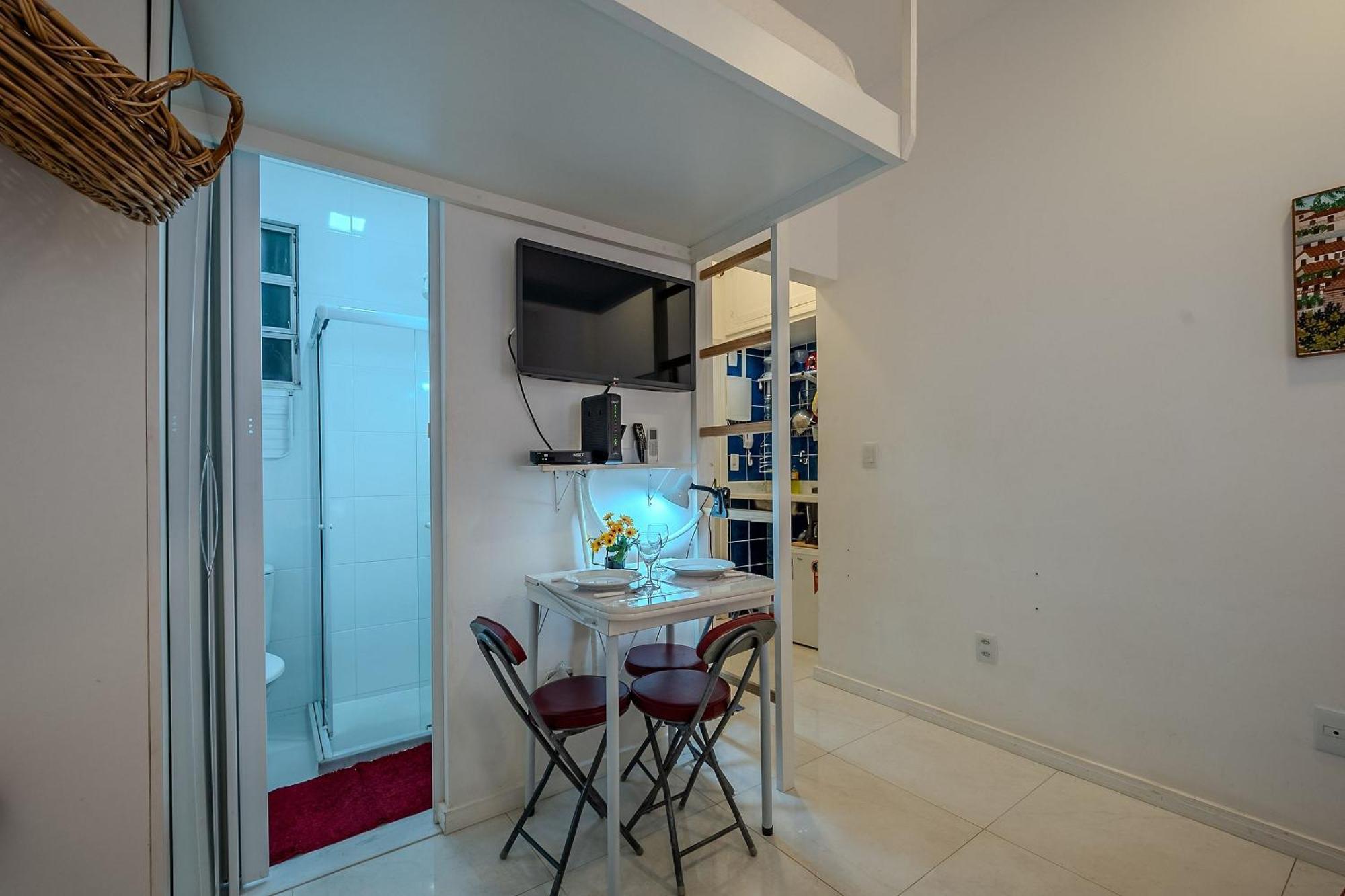 Studio Na Quadra Da Praia De Copacabana ريو دي جانيرو المظهر الخارجي الصورة